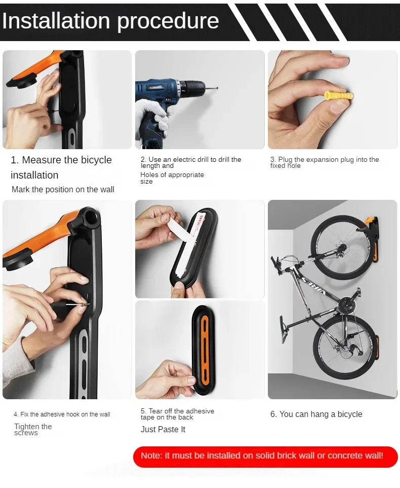 Fahrradhalter Wandhalterung