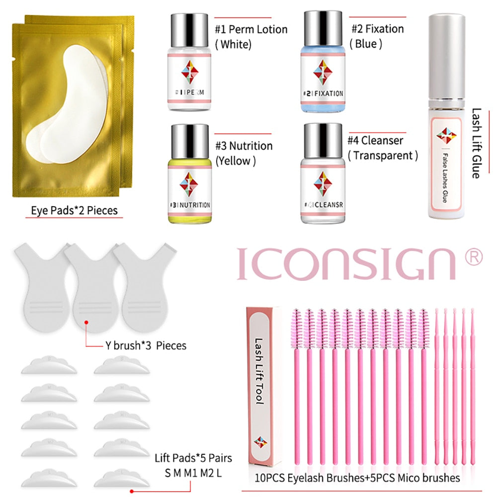 Wimpernlifting Set Starter Kit
