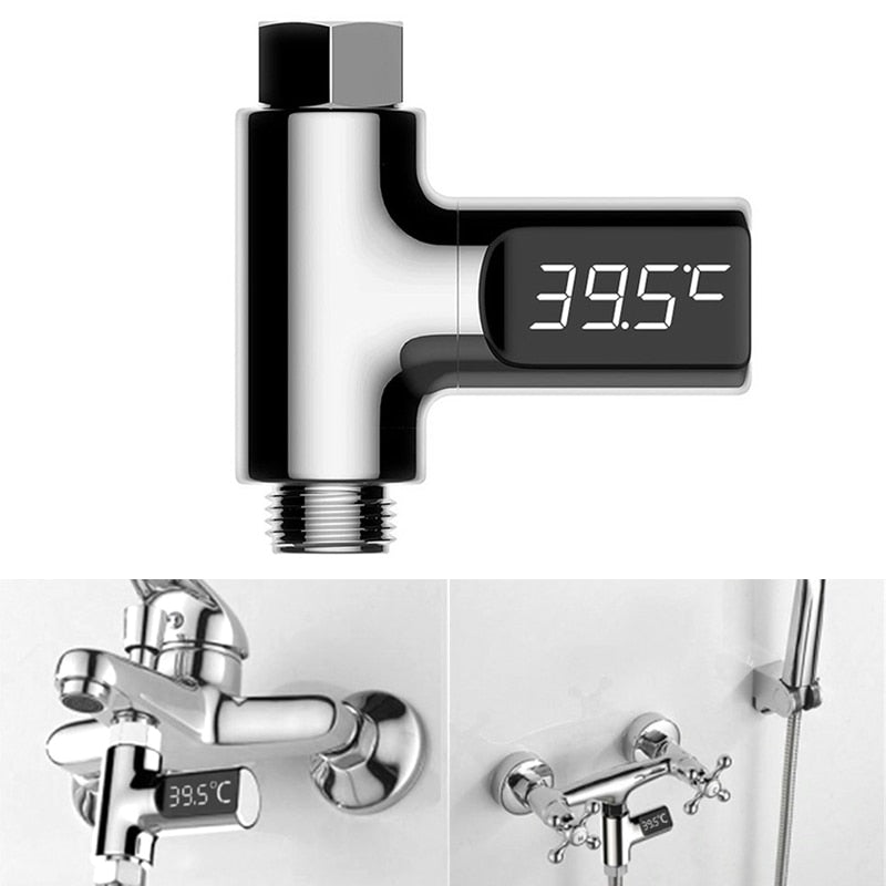 Intelligente LED-Wasserhahn-Temperaturanzeige