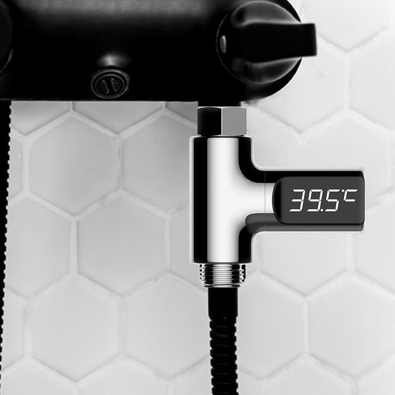 Intelligente LED-Wasserhahn-Temperaturanzeige