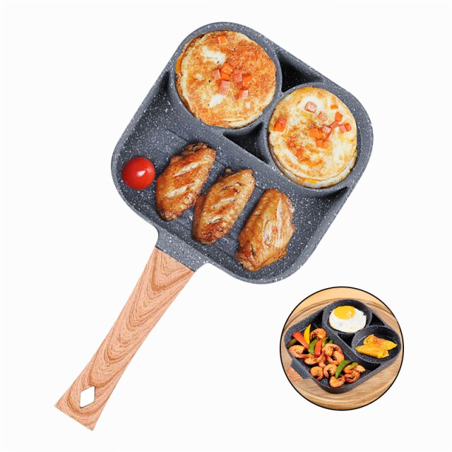 multifunktionale Pfannkuchen- & Spiegeleipfanne