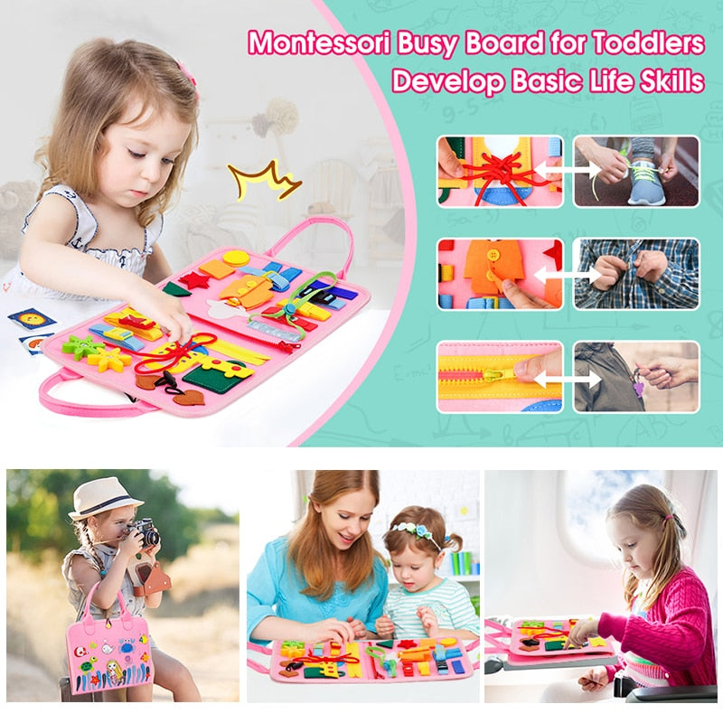 Montessori Activity Board für Kinder
