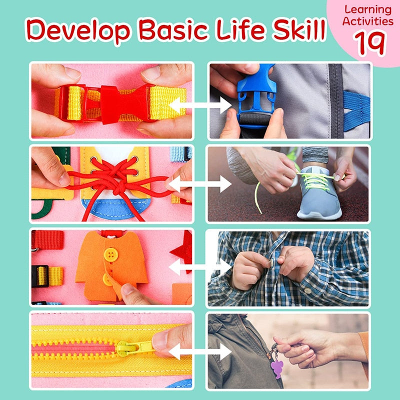 Montessori Activity Board für Kinder