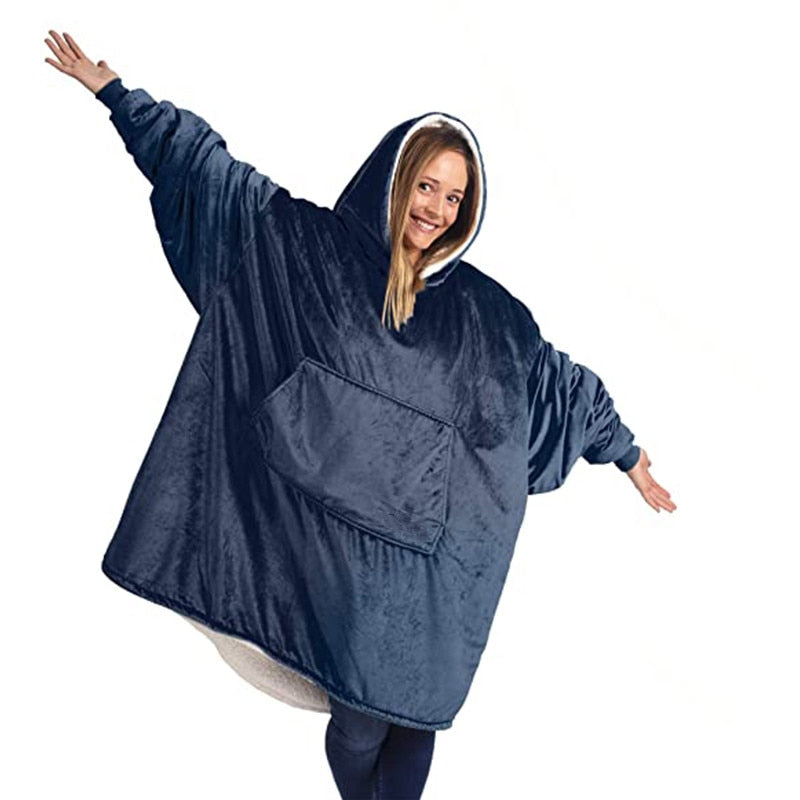 Kuscheldecke mit Ärmel
