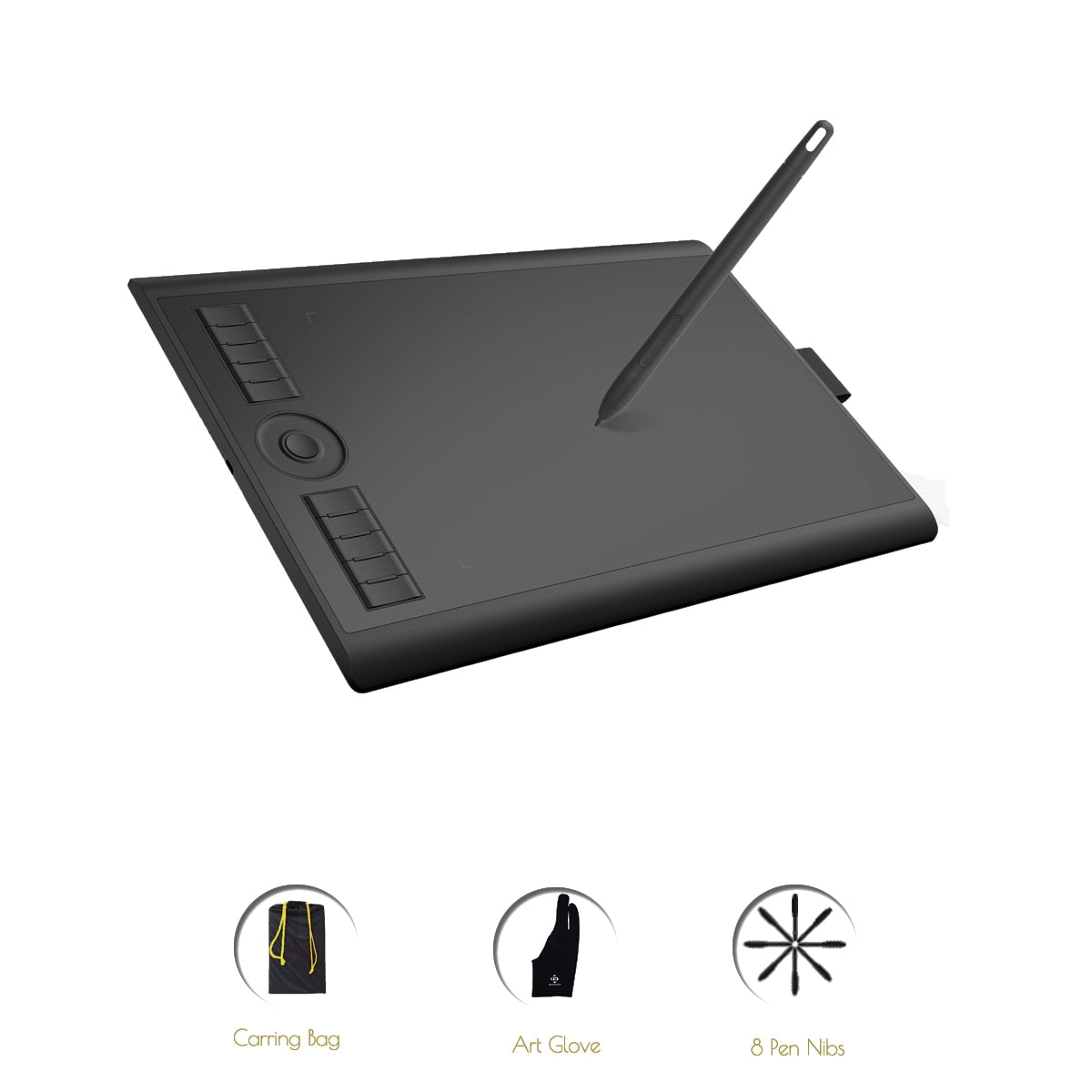 Grafiktablet GAOMON M10K 2018 Version