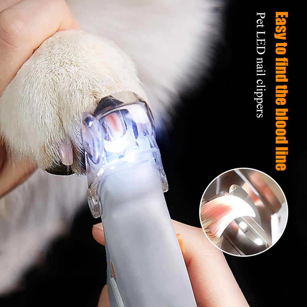 Haustier Nagelschere mit LED-Licht