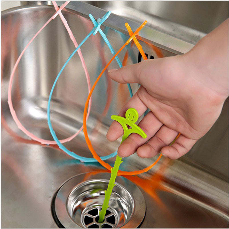 Waschbecken Reinigungs-Spirale Abflussreiniger