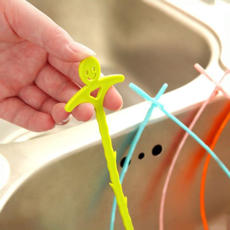 Waschbecken Reinigungs-Spirale Abflussreiniger
